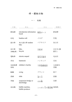 肆、體驗活動