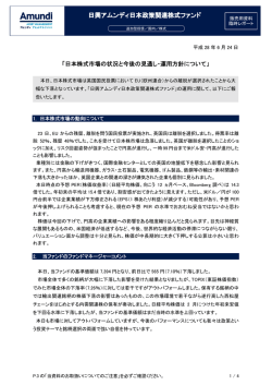日興アムンディ日本政策関連株式ファンド