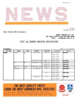 "555" all korean vehicles applications