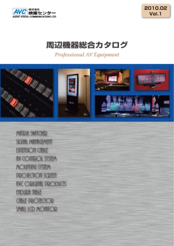 LCDタッチパネル式AVコントローラー