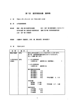 議事録（PDF 240KB）