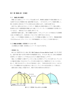 第 11 章 無線 LAN 【中級】 - e