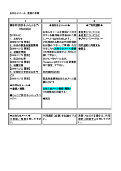 お知らせメール 登録の手順 1 2 3 高砂市（防災ネットたかさご