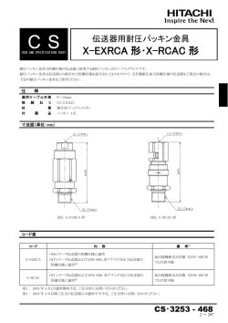 X-EXRCA 形・X