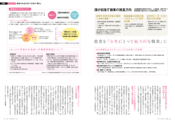 農業を「女性にとって魅力的な職業」に