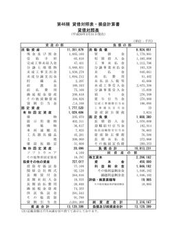 貸借対照表 第46期 貸借対照表・損益計算書