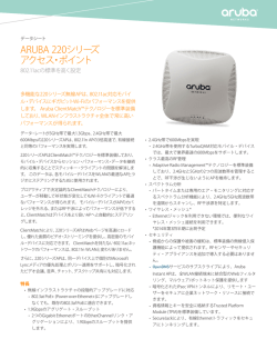 220 Series Data Sheet