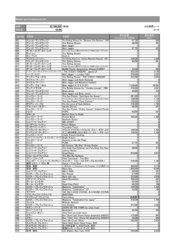 USD換算レート 落札率 121.74 Lot No 作家名 作品名 落札