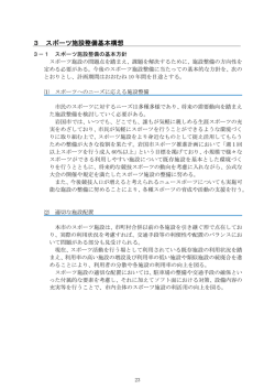 3 スポーツ施設整備基本構想