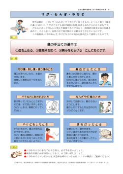 けが・ねんざ・やけど