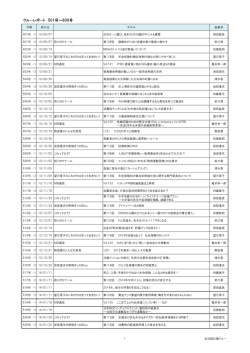 501～600号（2013年9月～2015年9月発行）