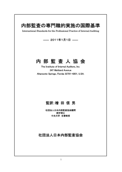 The IIA`s International Standards for the Professional