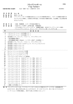 Flag Football フラッグフットボール