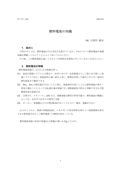 燃料電池の知識