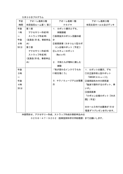 こちら - 長岡技術科学大学