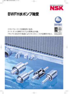 BWFH水ポンプ軸受
