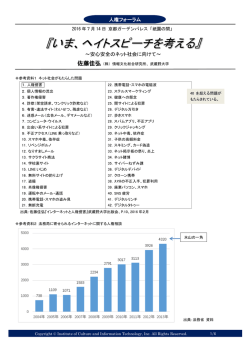 いま、ヘイトスピーチを考える