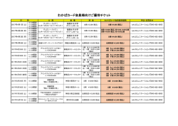 わかばカード会員様向けご優待チケット