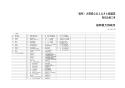 （仮称）大野城心のふるさと館建設 福岡県大野城市