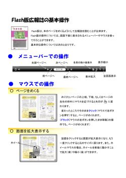 Flash版の操作方法(案)