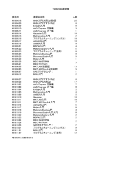 平成19年度講習会