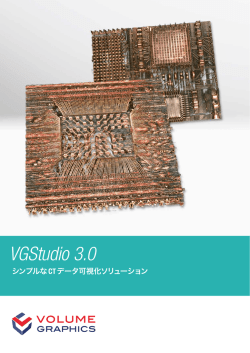 VGStudio 3.0 - Volume Graphics