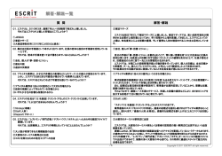 解答・解説一覧