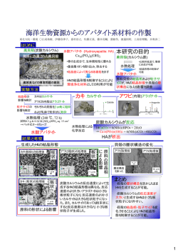 本研究の目的 カキ