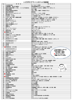 いびがわマラソン2014 物産展