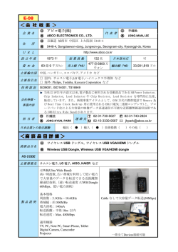 アビコ電子(株)