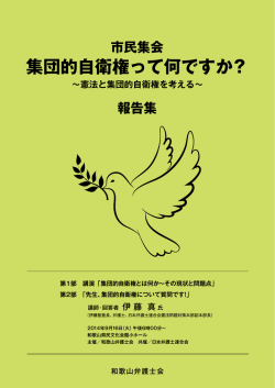 『集団的自衛権ってなんですか？』【PDF:11743KB】