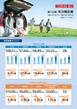 第132期 年次報告書