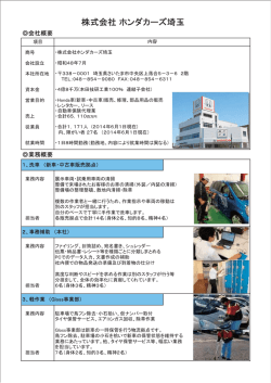 株式会社ホンダカーズ埼玉