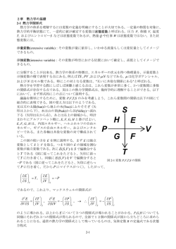 第2章 熱力学の基礎
