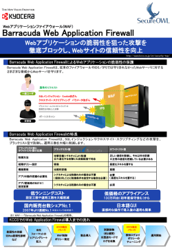 Barracuda Web Application Firewall