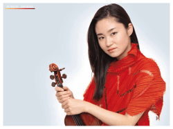 cOncertO fOr viOLin anD OrcheStra n&deg;. 1 in a minor Op