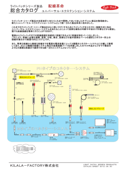 配線革命 ユニバーサル・エクステンション・システム - KILALA