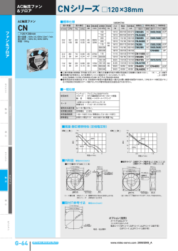 CNシリーズ 120&times;38mm