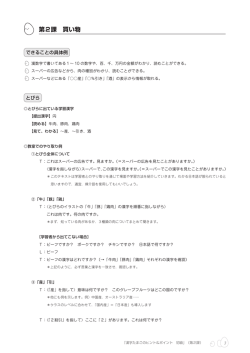 第2課 買い物