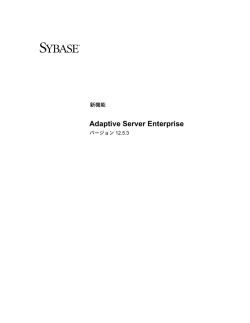 Adaptive Server Enterprise