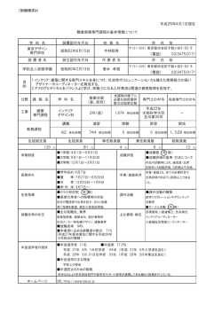 こちら - 東京デザイン専門学校