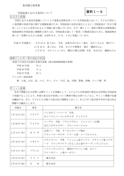 第2回資料1-6（食育課）