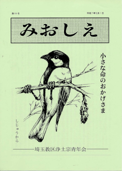 橡 みおしえ 第13号 平成7年12月1日発行