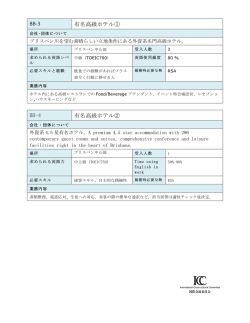 BB-3 有名高級ホテル① BB
