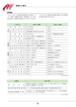 業務のご案内 - 埼玉縣信用金庫