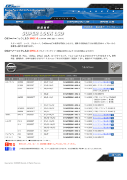 OS GIKEN／スーパーロックLSD 日産