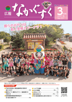 広報なかぐすく227号、サイズ2.7MB