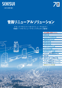 ダウンロード - 積水化学 エスロンタイムズ