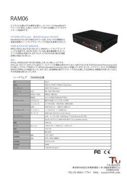 Ram06仕様書 PDF
