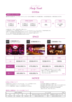 SYSTEM SPACE NOTICE - BRAND TOKYO